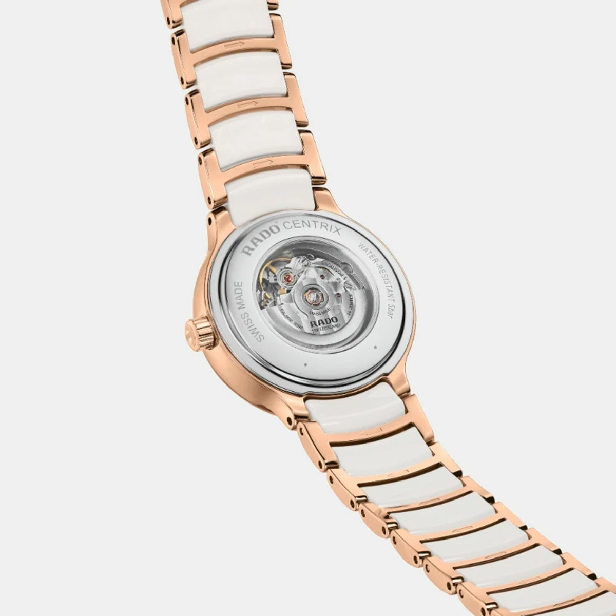 Centrix Men Automatic Mother Of Pearl Dial Analog Stainless Steel Watch R30229902