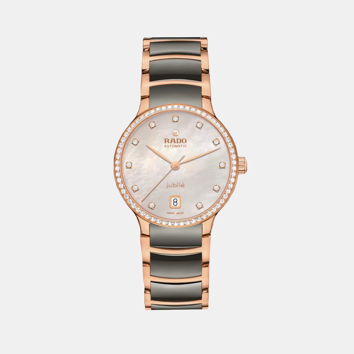 Centrix Women Automatic Mother Of Pearl Dial Analog Stainless Steel Watch R30230912