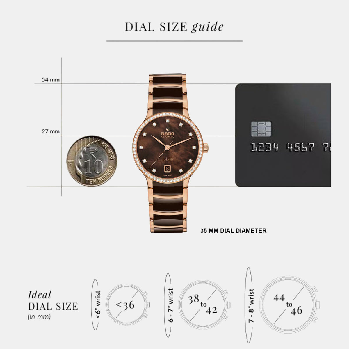 Centrix Women Automatic Brown Dial Analog Stainless Steel Watch R30230922