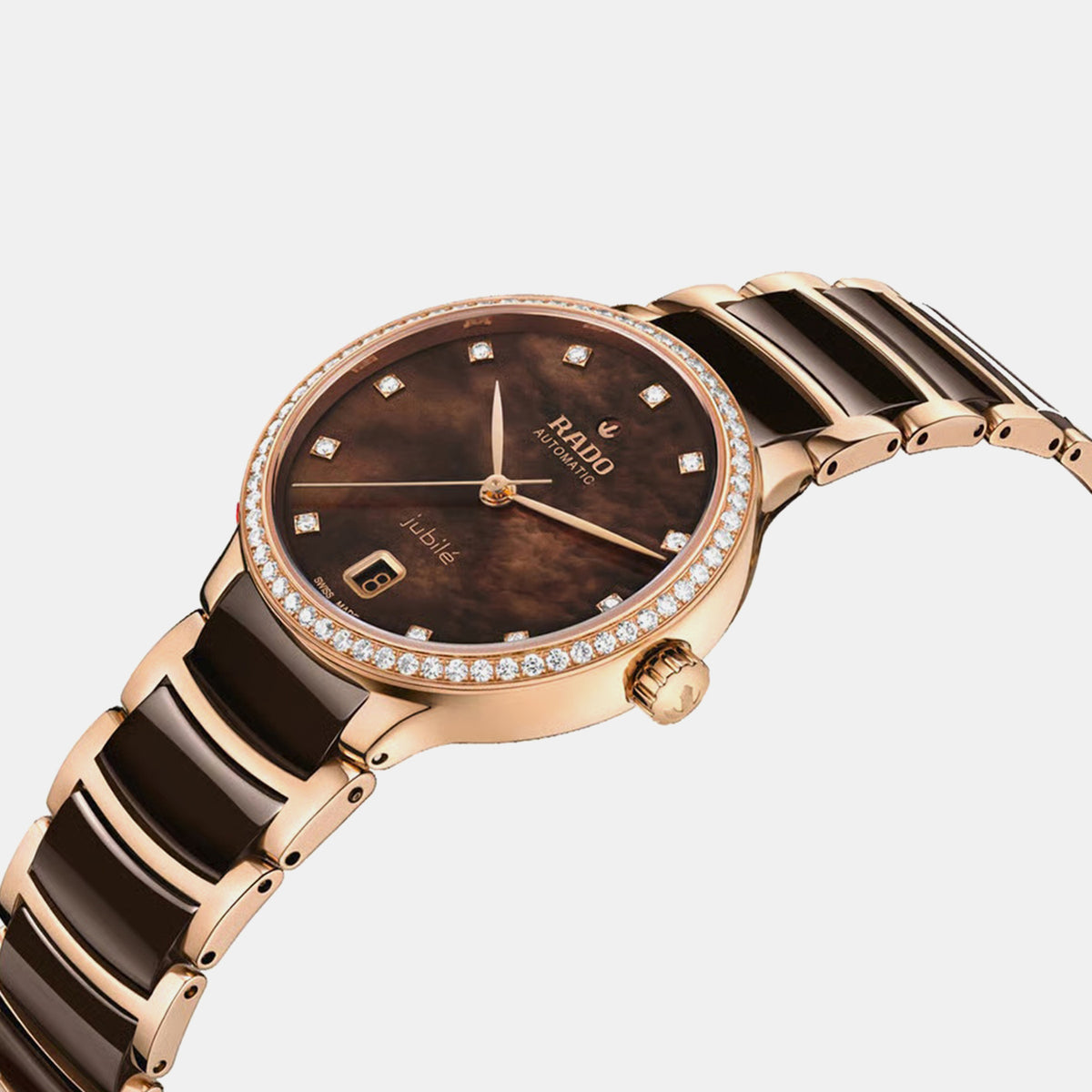 Centrix Women Automatic Brown Dial Analog Stainless Steel Watch R30230922