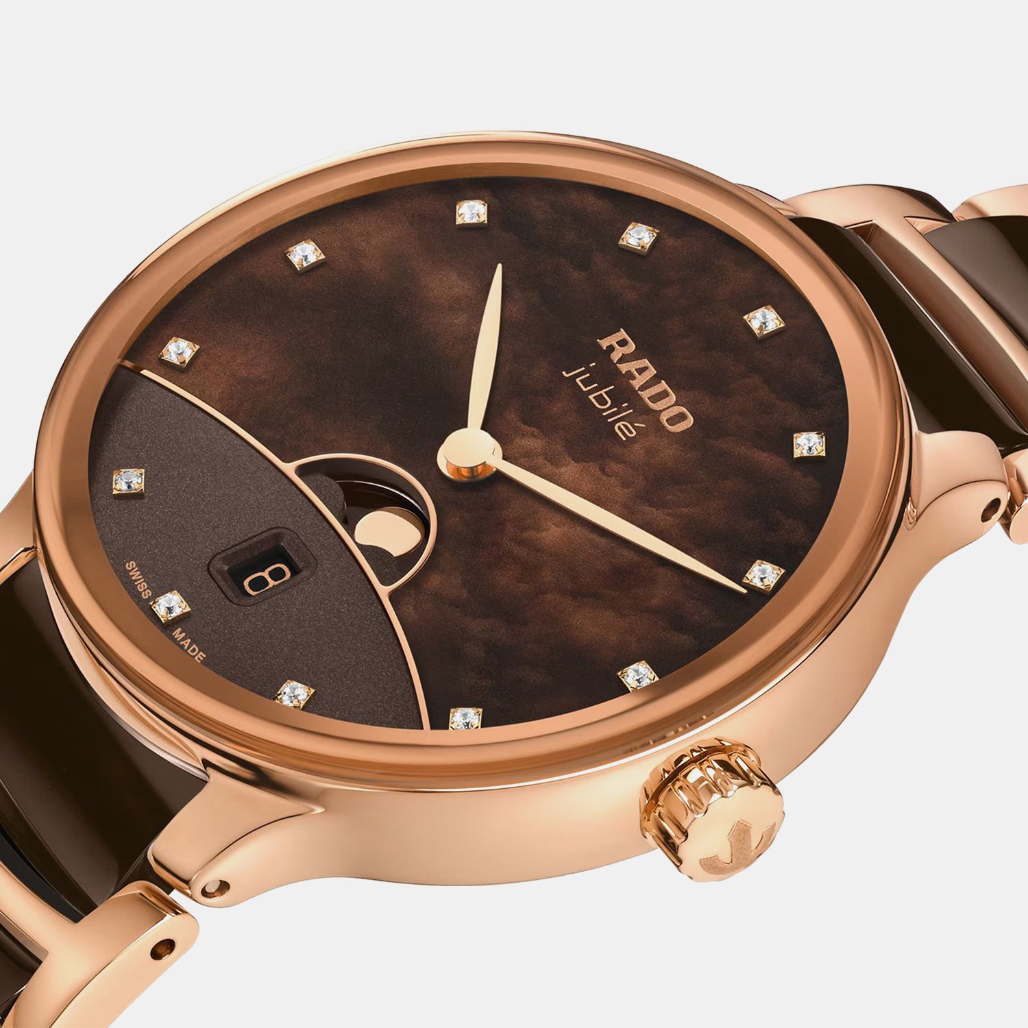 Centrix Women Quartz Mother Of Pearl Dial Analog Ceramic Watch R30232902