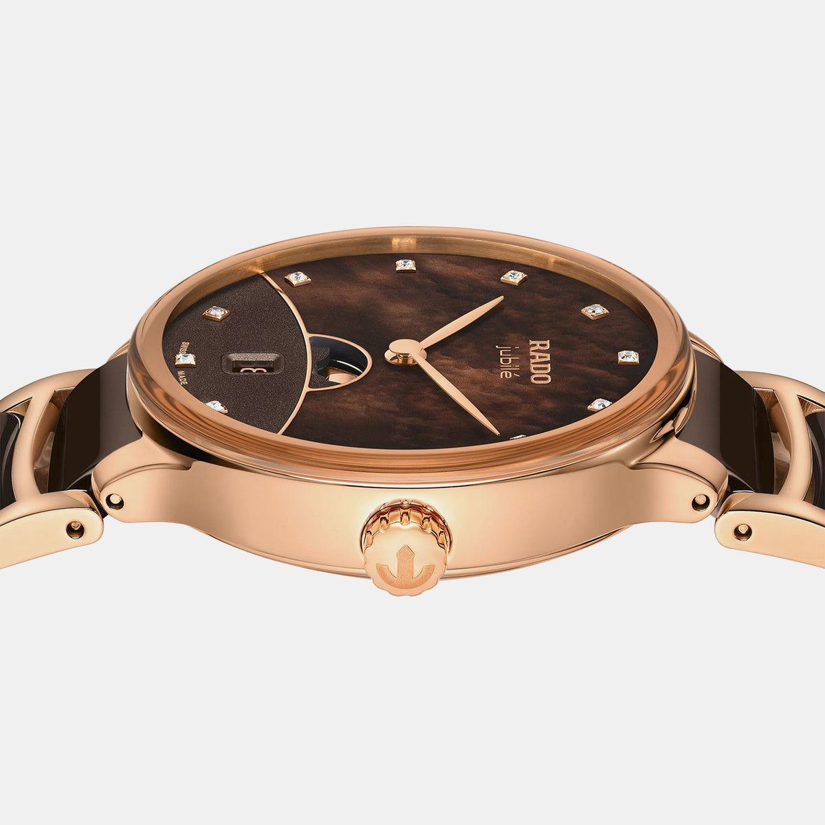 Centrix Women Quartz Brown Dial Analog Ceramic Watch R30232902