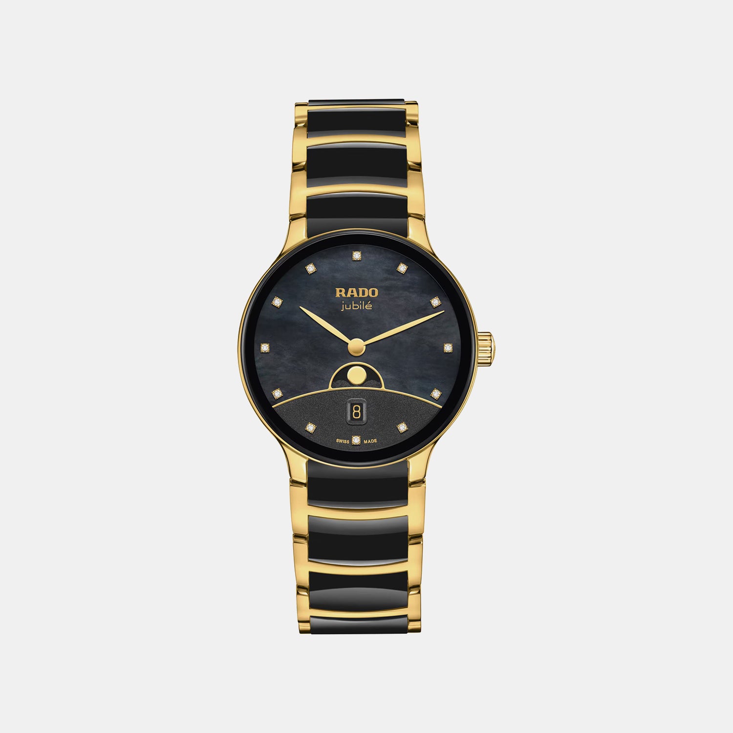 Centrix Women Quartz Mother Of Pearl Dial Analog Ceramic Watch R30233942