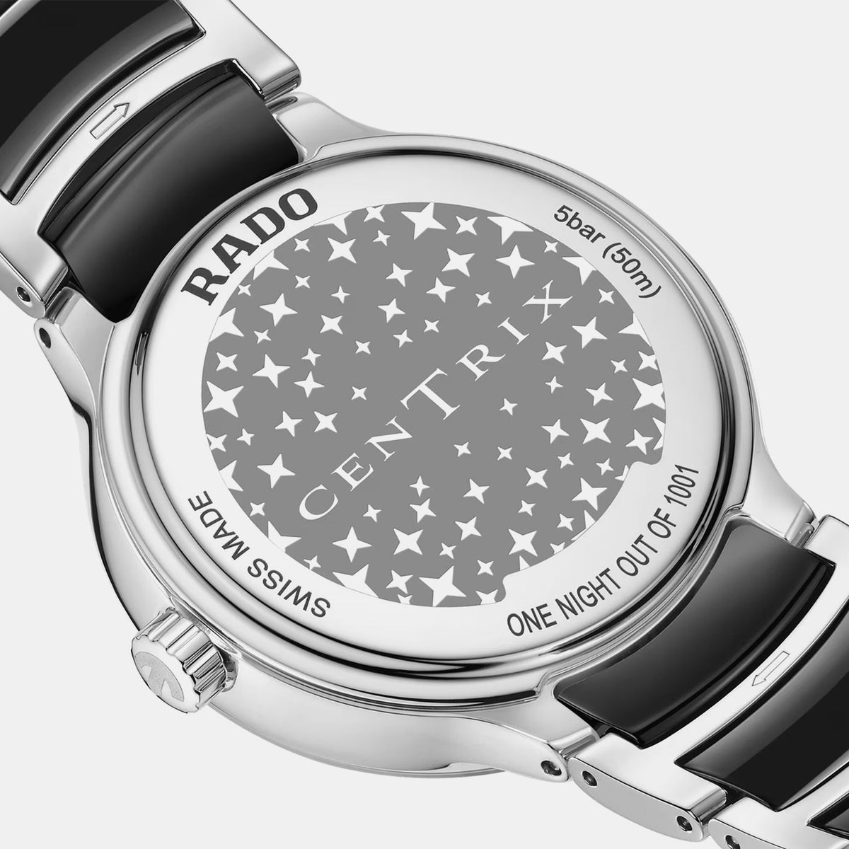 Centrix Women Quartz Black Dial Analog Ceramic Watch R30234762