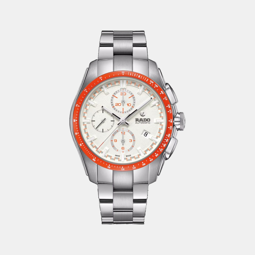 HyperChrome Men Automatic White Dial Chronograph Stainless Steel Watch R32042013