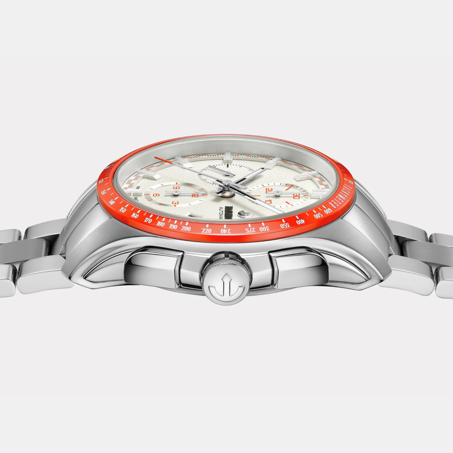 HyperChrome Men Automatic White Dial Chronograph Stainless Steel Watch R32042013