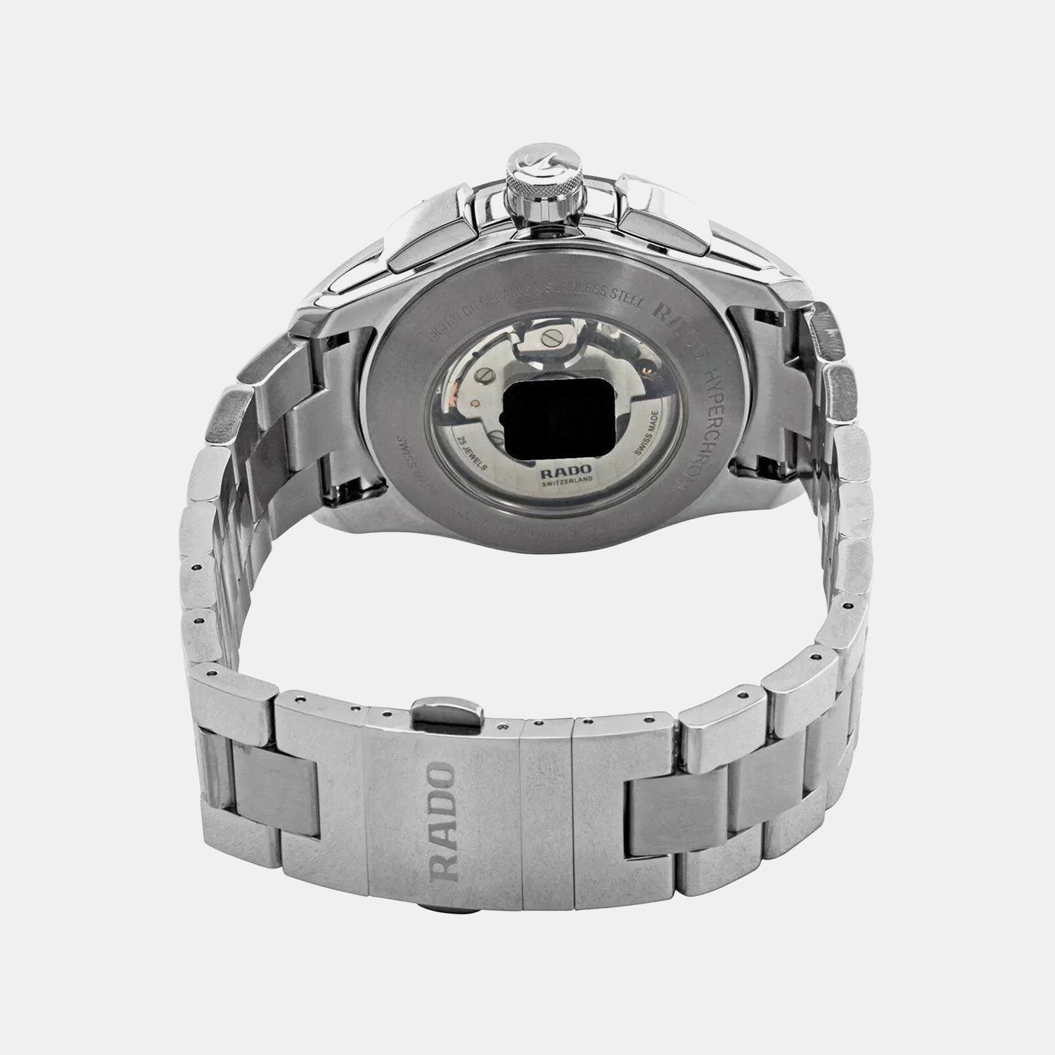 HyperChrome Men Automatic Blue Dial Chronograph Stainless Steel Watch R32042203