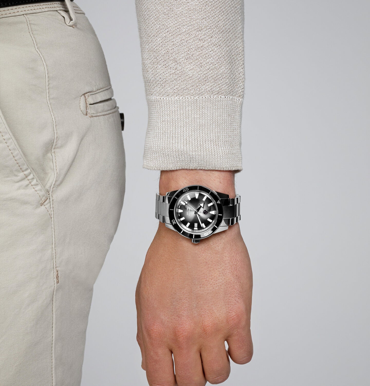 Rado Stainless Steel Black watch