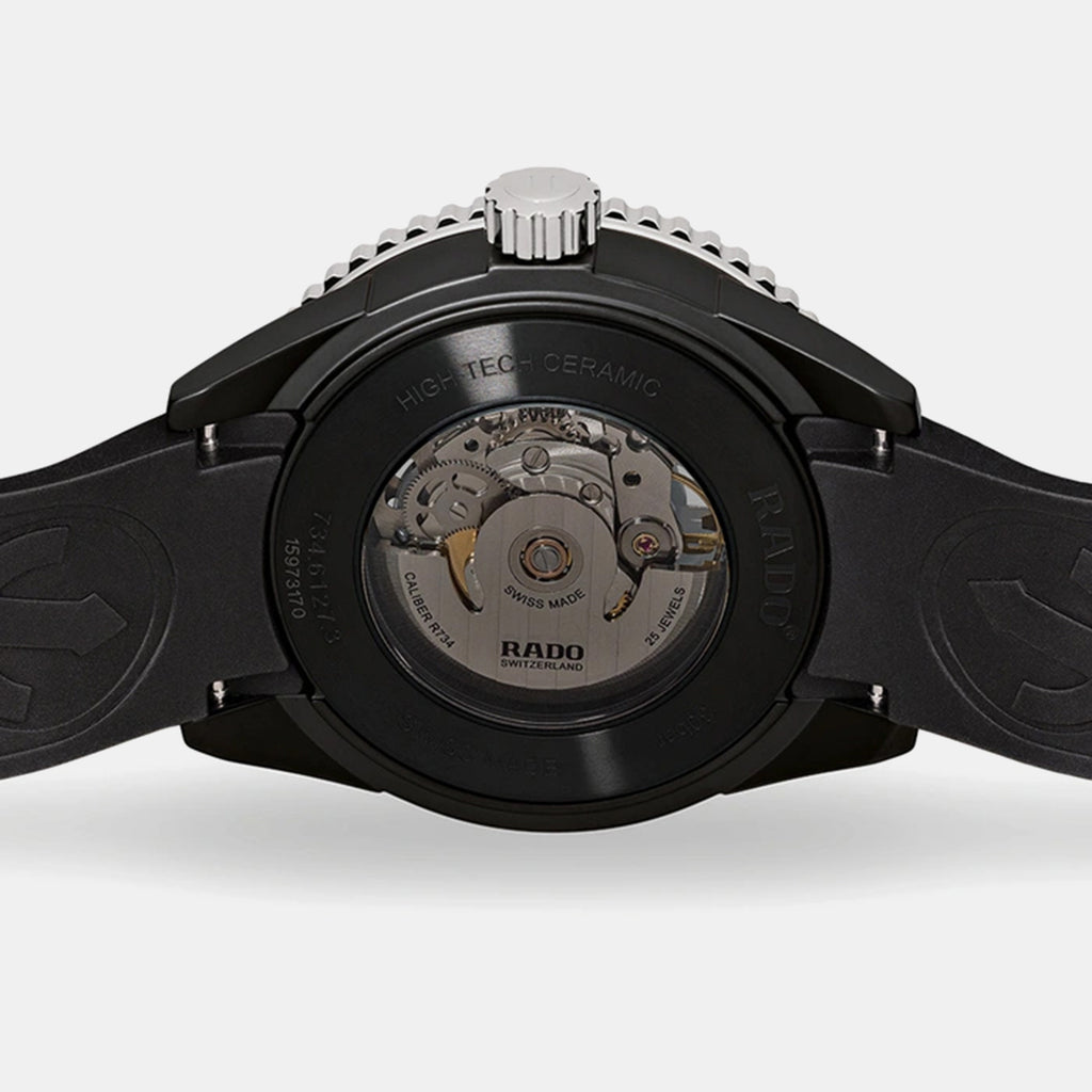 Captain Cook Men Automatic Black Dial Analog Rubber Watch R32127156