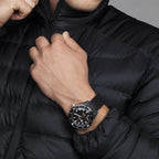 Captain Cook Men Automatic Black Dial Analog Rubber Watch R32127156