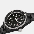 Captain Cook Men Automatic Black Dial Analog Ceramic Watch R32129152