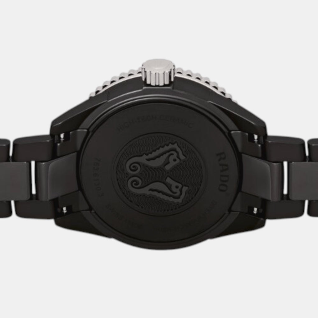 Captain Cook Men Automatic Black Dial Analog Ceramic Watch R32129152