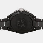 Captain Cook Men Automatic Black Dial Analog Ceramic Watch R32129152