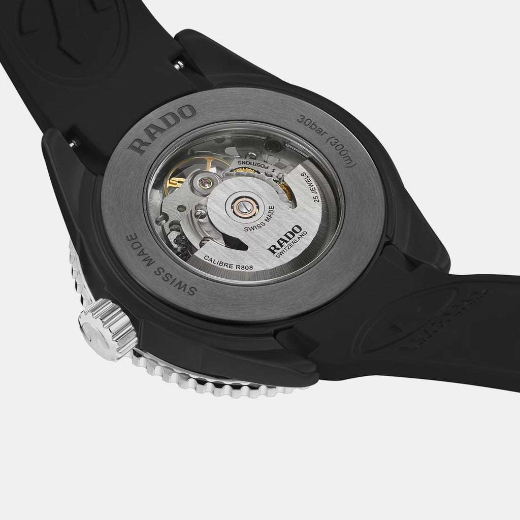 Captain Cook Men Automatic Black Dial Analog Rubber Watch R32129168