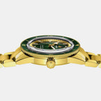 Captain Cook Men Automatic Green Dial Analog Stainless Steel Watch R32136318