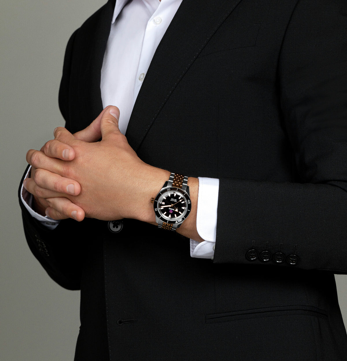 Rado Stainless Steel Black watch