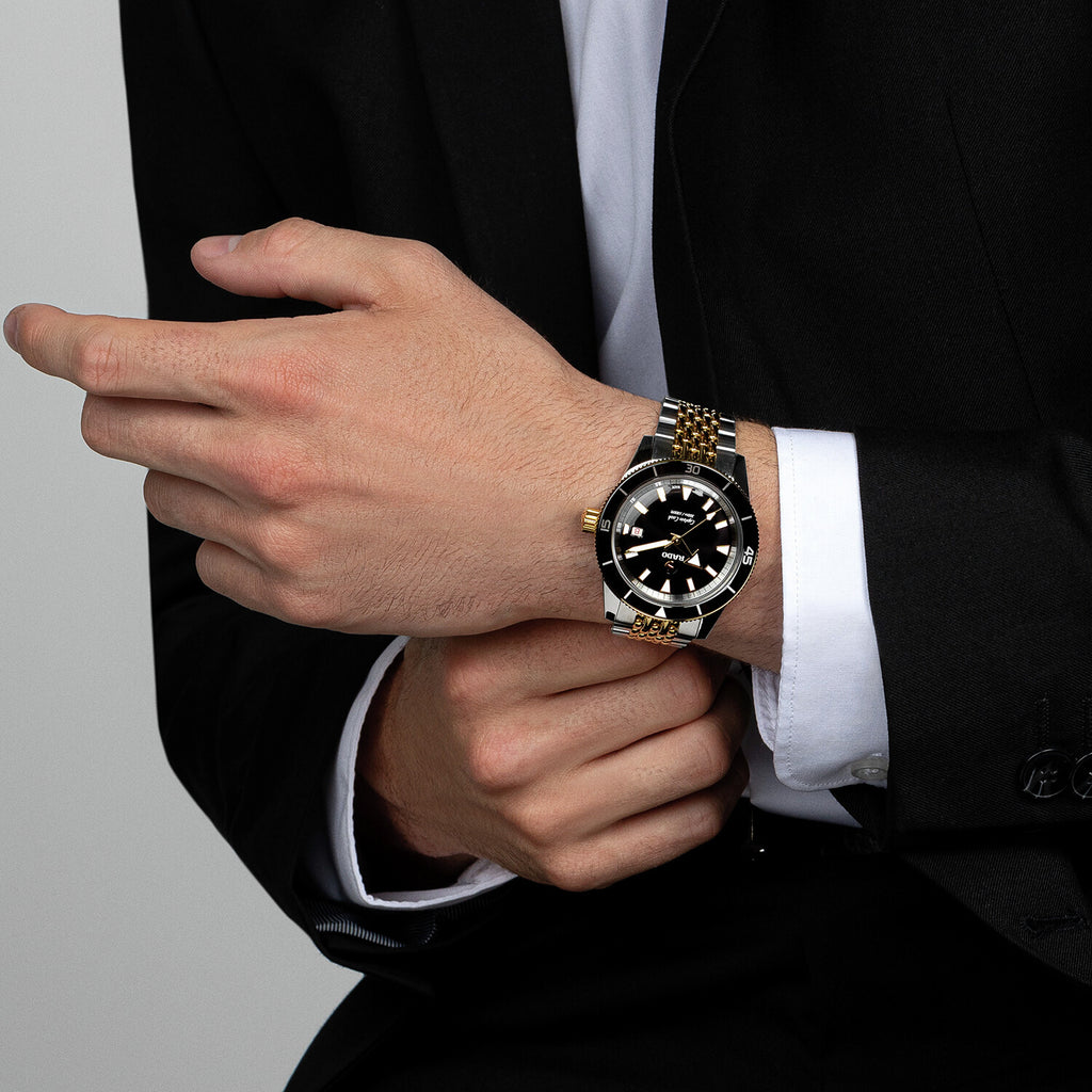 Rado Stainless Steel Black watch