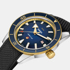 Captain Cook X European Cricket Special Edition Men Automatic Blue Dial Analog Stainless Steel Watch R32138208