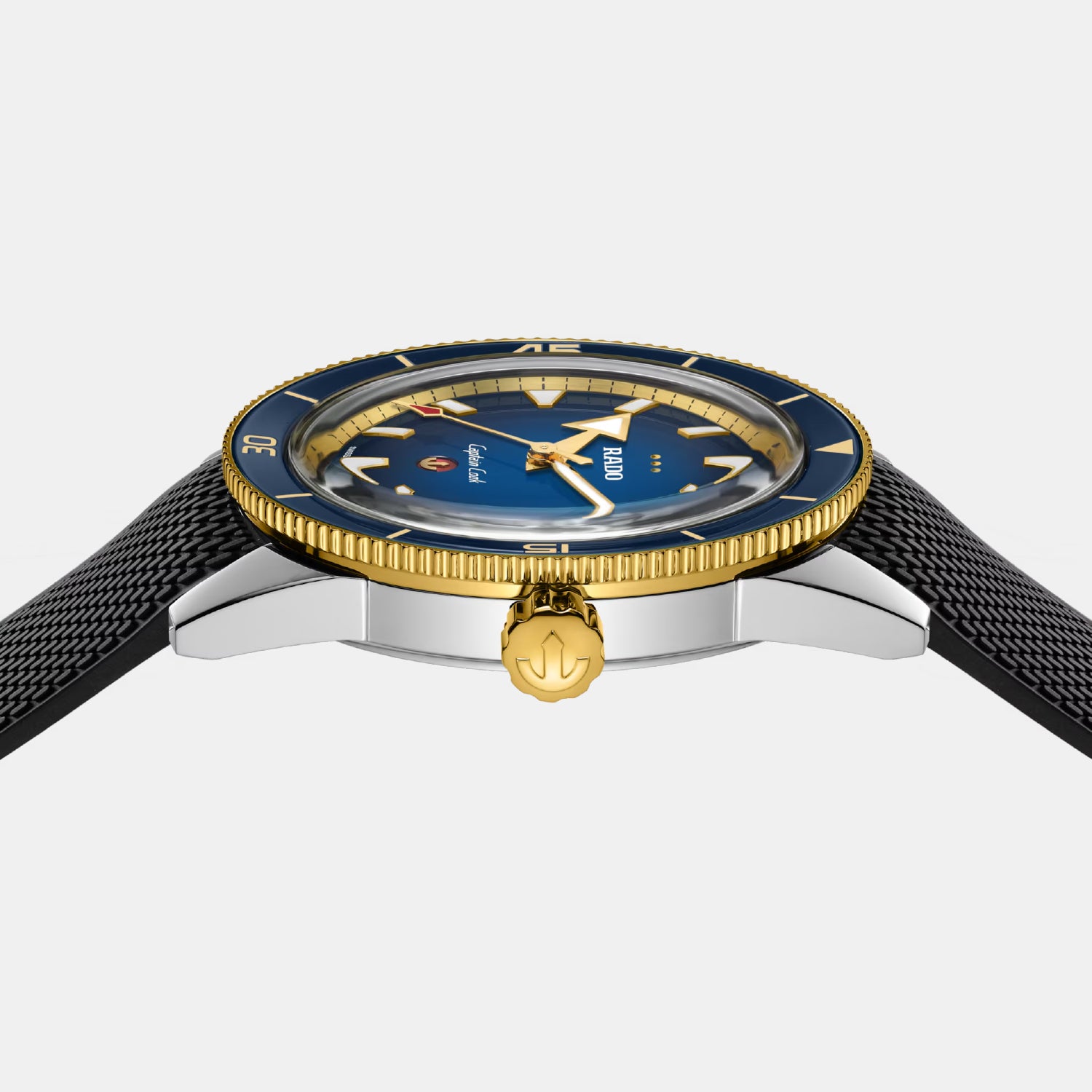 Captain Cook X European Cricket Special Edition Men Automatic Blue Dial Analog Stainless Steel Watch R32138208