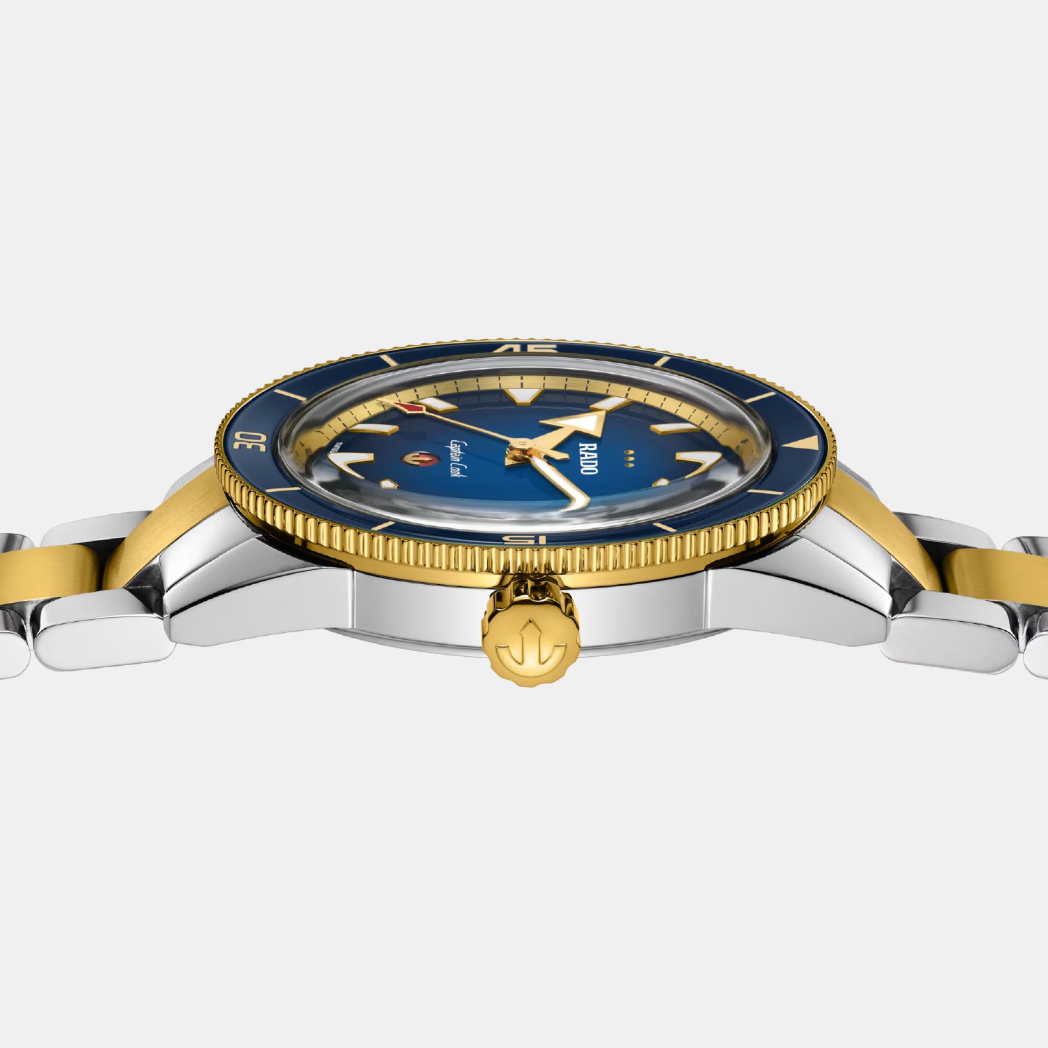 Captain Cook X European Cricket Special Edition Men Automatic Blue Dial Analog Stainless Steel Watch R32138208