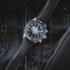 Captain Cook Men Automatic Blue Dial Analog Stainless Steel Watch R32145208