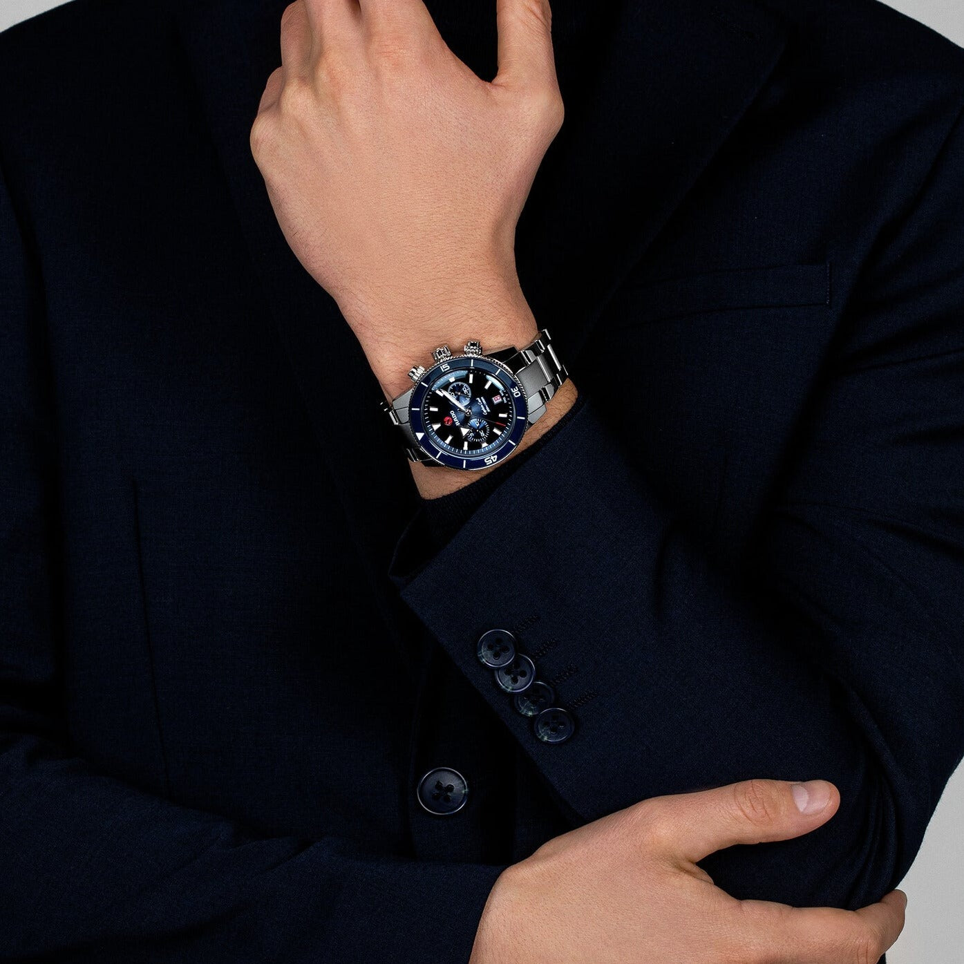 Rado Stainless Steel Blue watch