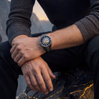 Captain Cook Men Automatic Grey Dial Analog Titanium Watch R32148172