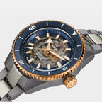 Captain Cook Men Automatic Grey Dial Analog Titanium Watch R32148172