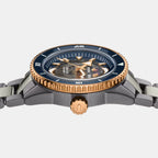 Captain Cook Men Automatic Grey Dial Analog Titanium Watch R32148172