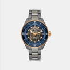 Captain Cook Men Automatic Grey Dial Analog Titanium Watch R32148172