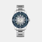 Captain Cook Men Automatic Blue & White Dial Analog Stainless Steel Watch R32154208