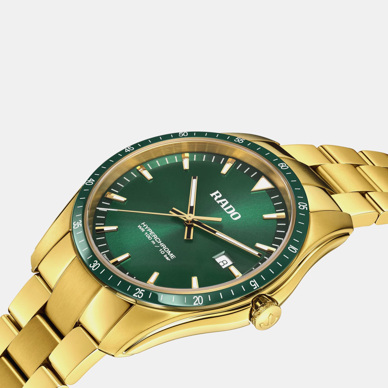 HyperChrome Men Quartz Green Dial Analog Stainless Steel Watch R32155303