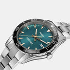 HyperChrome Men Quartz Turquoise Dial Analog Stainless Steel Watch R32156313