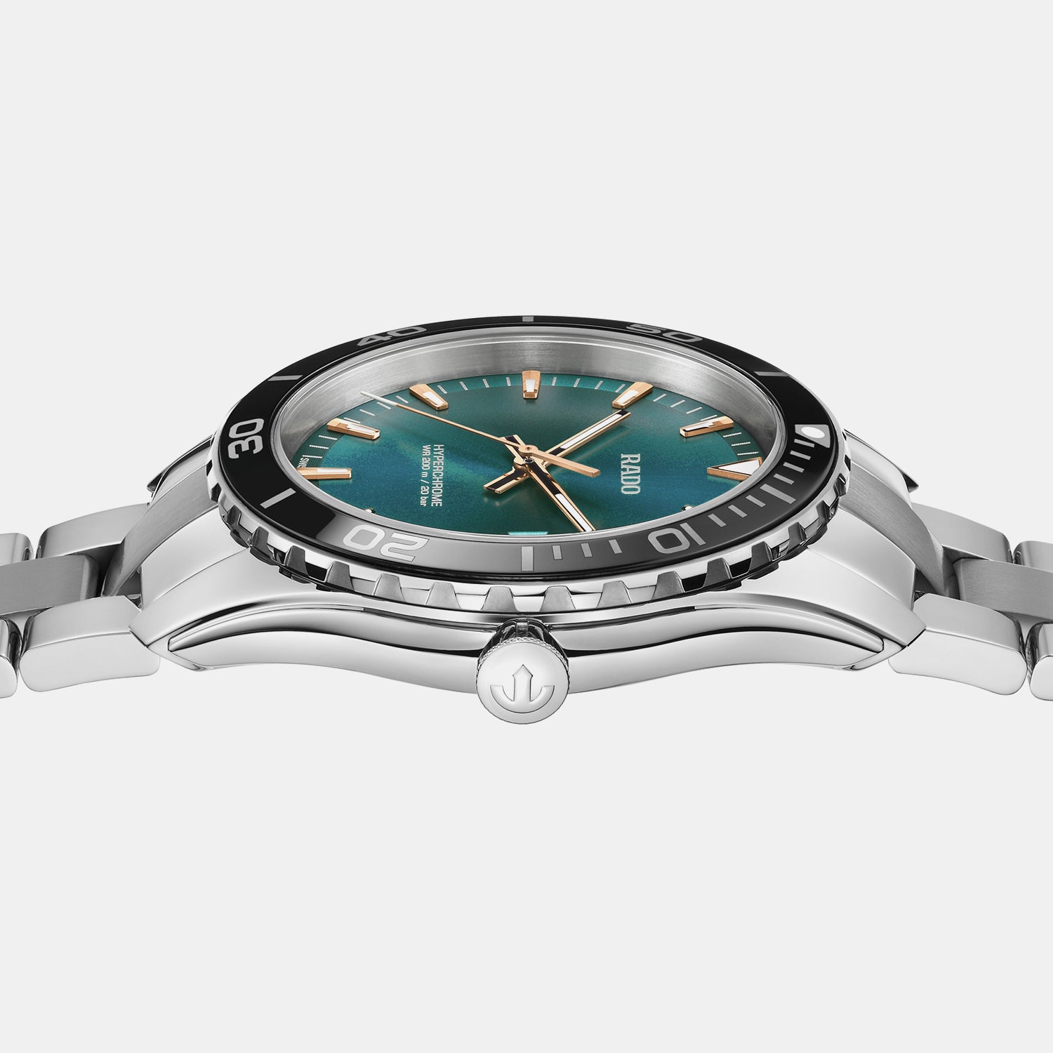HyperChrome Men Quartz Turquoise Dial Analog Stainless Steel Watch R32156313