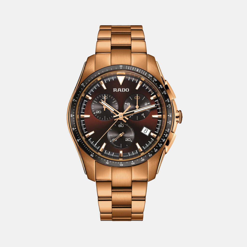 Hyperchrome Men Quartz Brown Dial Analog Stainless Steel Watch R32185153