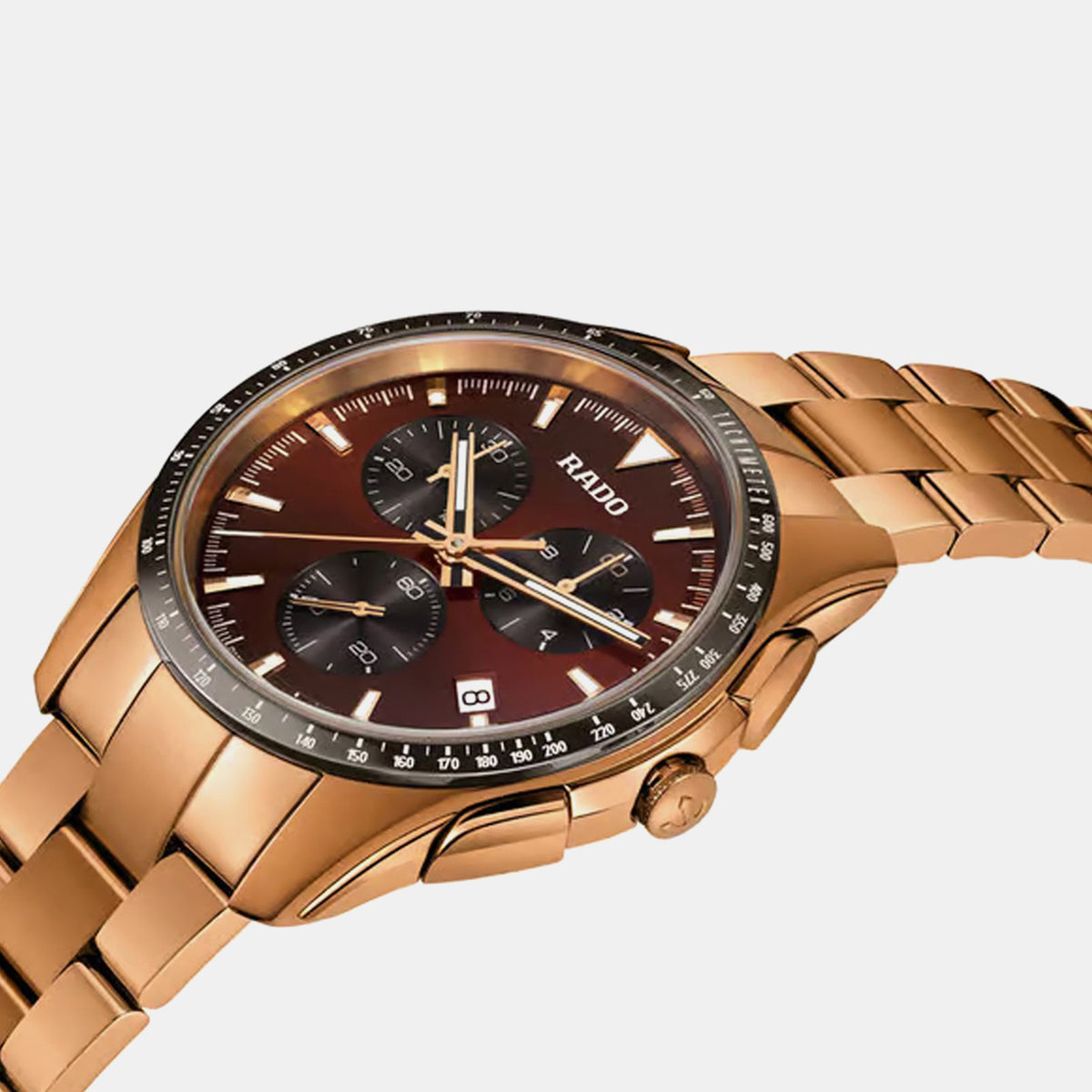 HyperChrome Men Quartz Brown Dial Chronograph Stainless Steel Watch R32185153