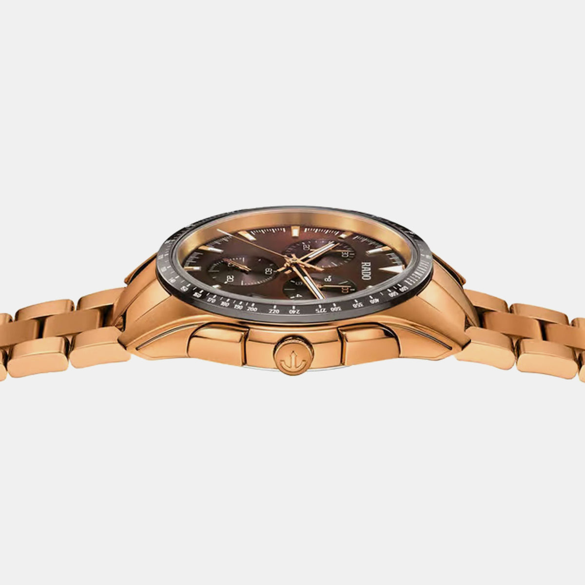 HyperChrome Men Quartz Brown Dial Chronograph Stainless Steel Watch R32185153