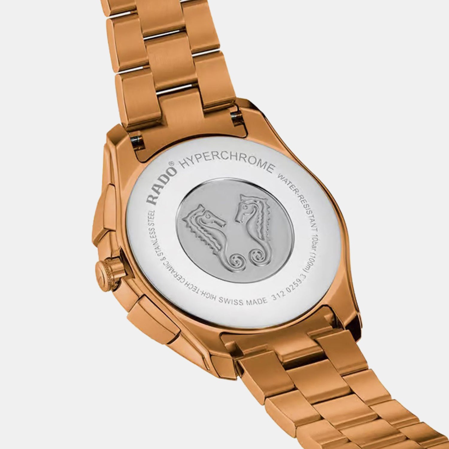 Hyperchrome Men Quartz Brown Dial Chronograph Stainless Steel Watch R32185153