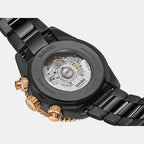 Captain Cook Men Automatic Black Dial Chronograph Ceramic Watch R32190153