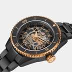 Captain Cook Men Automatic Black Dial Analog Titanium Watch R32192152