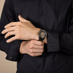 Captain Cook Men Automatic Black Dial Analog Titanium Watch R32192152
