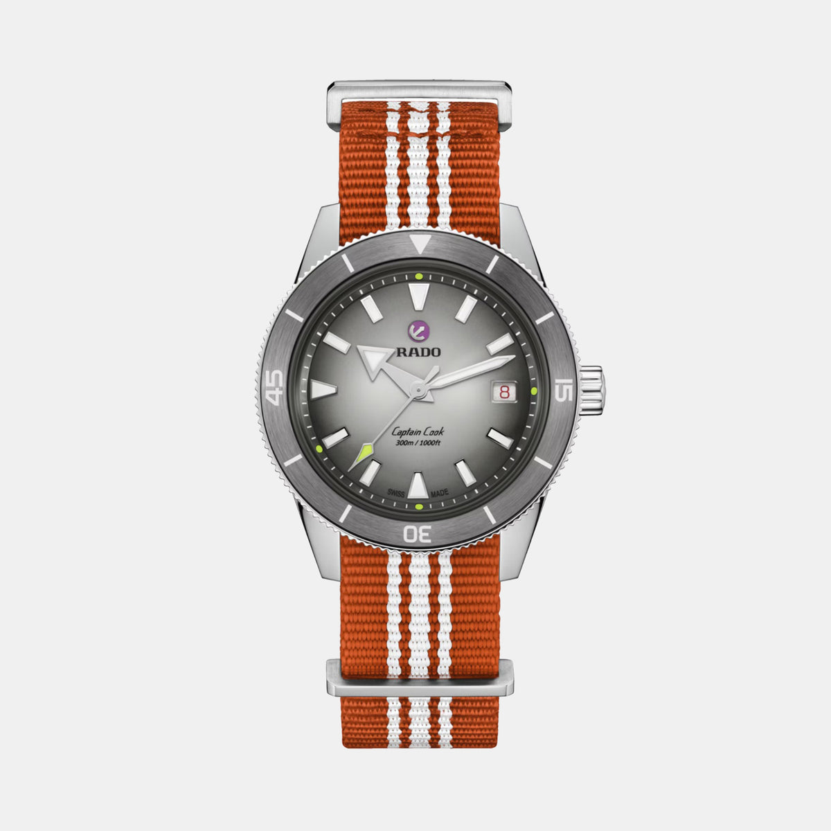 Captain Cook Unisex Automatic Grey Dial Analog Stainless Steel Watch R32222108