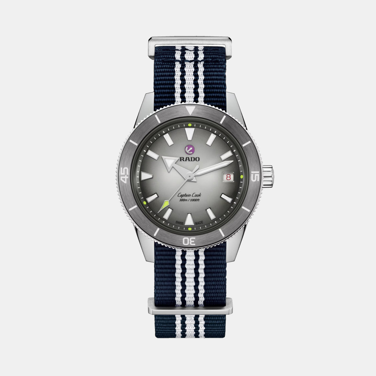 Captain Cook Unisex Automatic Grey Dial Analog Stainless Steel Watch R32222108