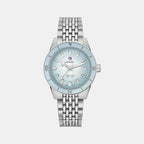 Captain Cook Unisex Automatic Blue Silver Dial Analog Stainless Steel Watch R32223203