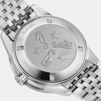 Captain Cook Unisex Automatic Blue Silver Dial Analog Stainless Steel Watch R32223203