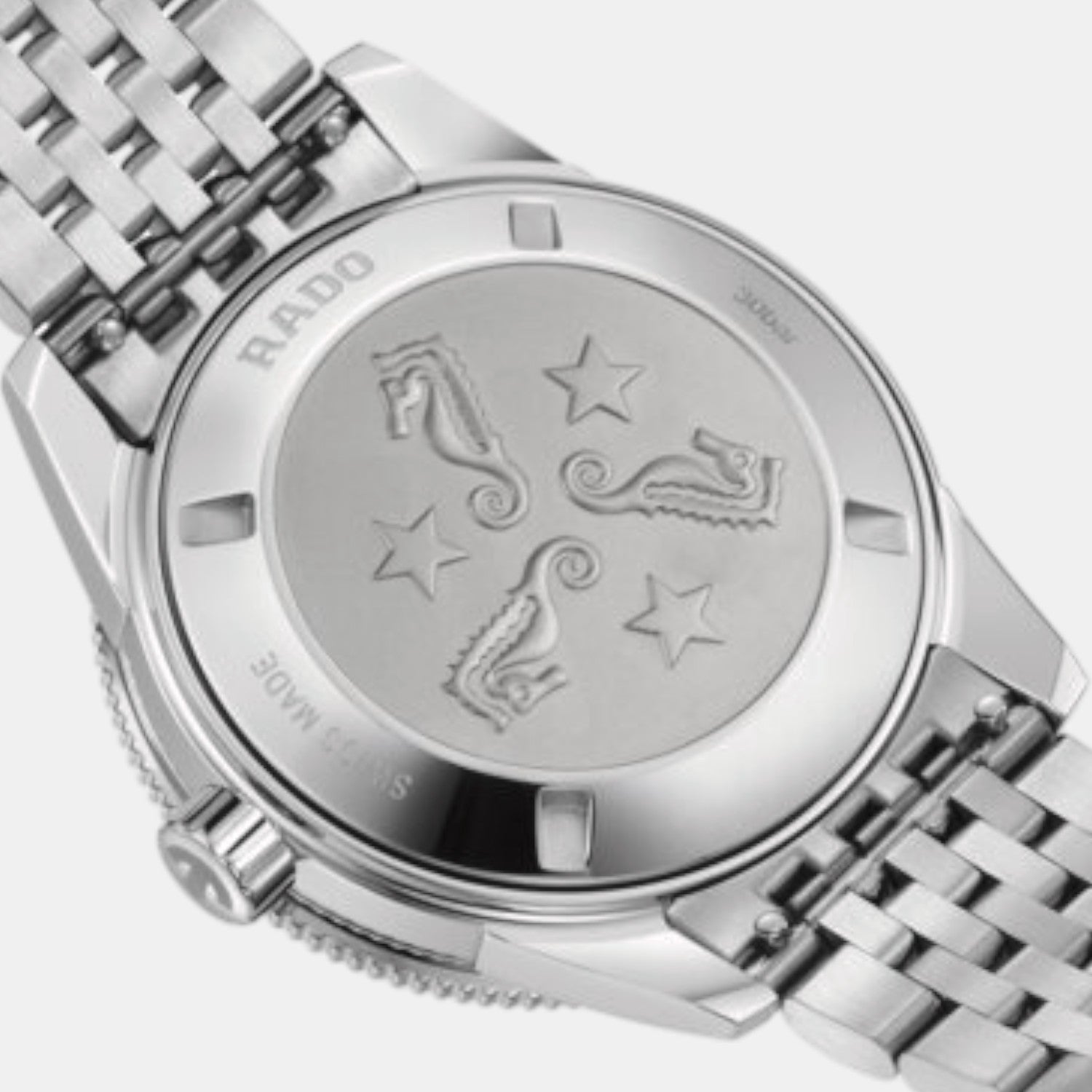 Captain Cook Unisex Automatic Blue Silver Dial Analog Stainless Steel Watch R32223203