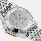 Captain Cook Women Automatic Gold Dial Analog Stainless Steel Watch R32223258