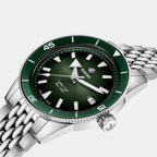 Captain Cook Women Automatic Green Dial Analog Stainless Steel Watch R32223313