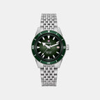 Captain Cook Women Automatic Green Dial Analog Stainless Steel Watch R32223313