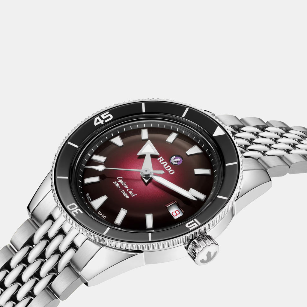 Captain Cook Men Automatic Multicolour Dial Analog Stainless Steel Watch R32223408